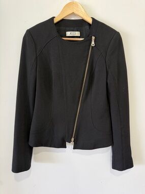 Vintage Guess by Marciano CRUISE Black Zipper Moto Jacket- Small